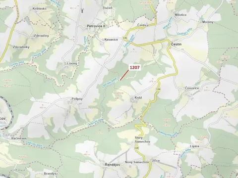 Dražba lesa, Čestín, 198 m2