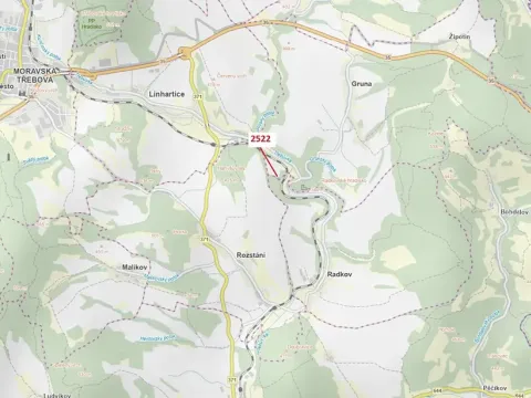 Dražba lesa, Gruna, 284 m2