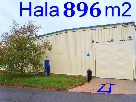 Pronájem skladu, Úvaly, 896 m2