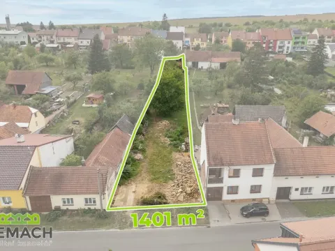 Prodej pozemku pro bydlení, Vlčnov, 1401 m2
