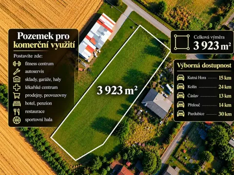 Prodej komerčního pozemku, Horka I, 3923 m2