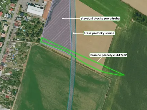 Prodej komerčního pozemku, Citov, 1127 m2