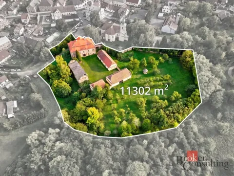 Prodej historického objektu, Jesenice, Plzeňská, 430 m2