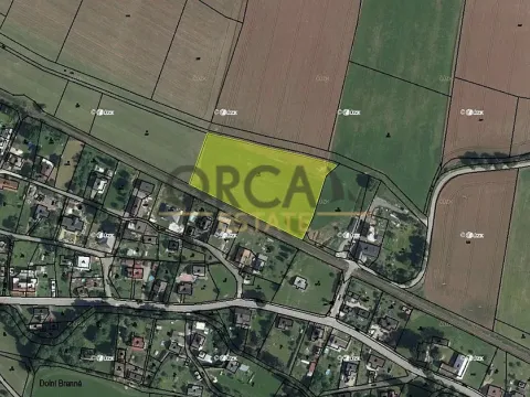 Prodej louky, Dolní Branná, 9362 m2