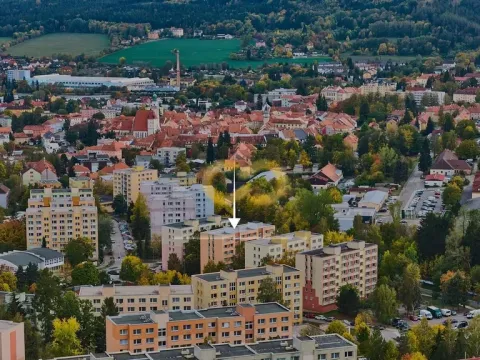 Prodej bytu 1+kk, Prachatice, nám. Přátelství, 40 m2