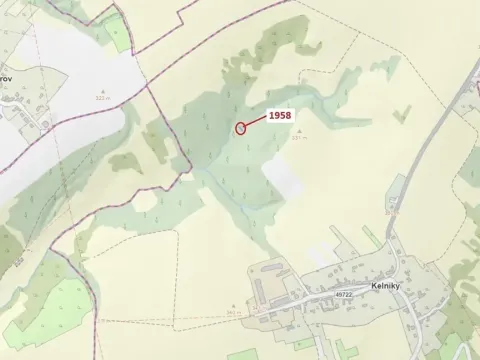 Dražba pozemku, Kelníky, 99 m2