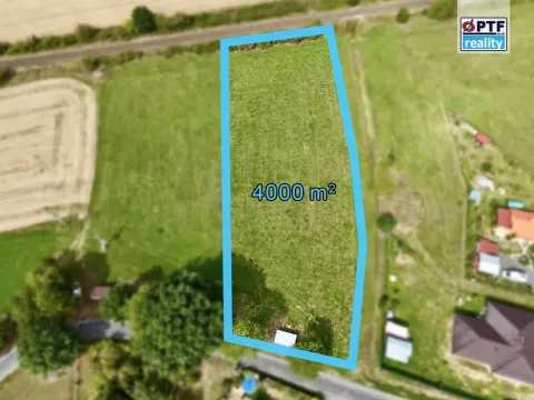 Prodej pozemku pro bydlení, Bezděkov - Poborovice, 4000 m2