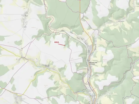 Dražba lesa, Bělá nad Svitavou, 2084 m2