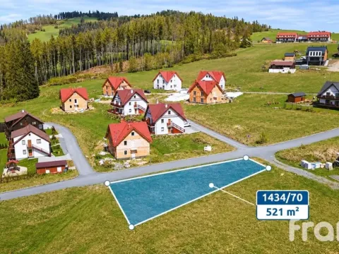 Prodej pozemku pro bydlení, Václavov u Bruntálu - Horní Václavov, 521 m2